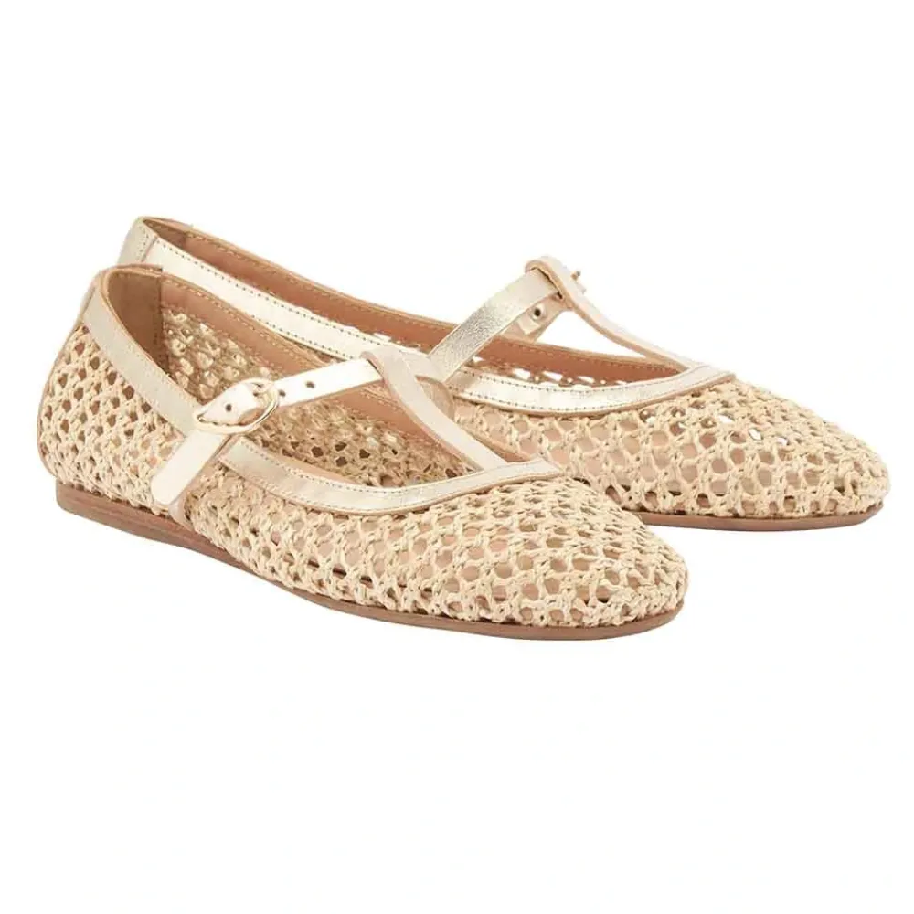 Sale Aerati ballet flat nat platinum Women Ballet Flats |Closed-Toe