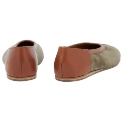 Hot Aeropi ballet flat khaki t-moro Women Closed-Toe |Ballet Flats