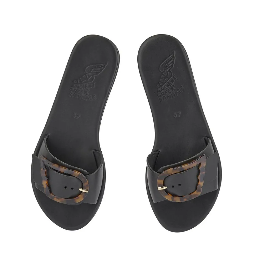 Aglaia black tortoiseshell Women Slides