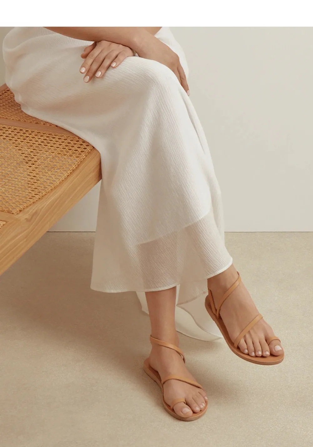 Apli eleftheria Women Toe Ring |Slingbacks