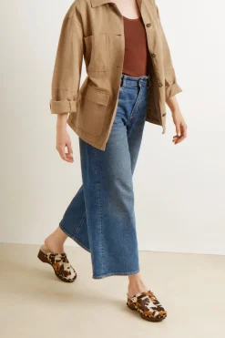 Clearance Classic closed clog Women Heeled |Clogs