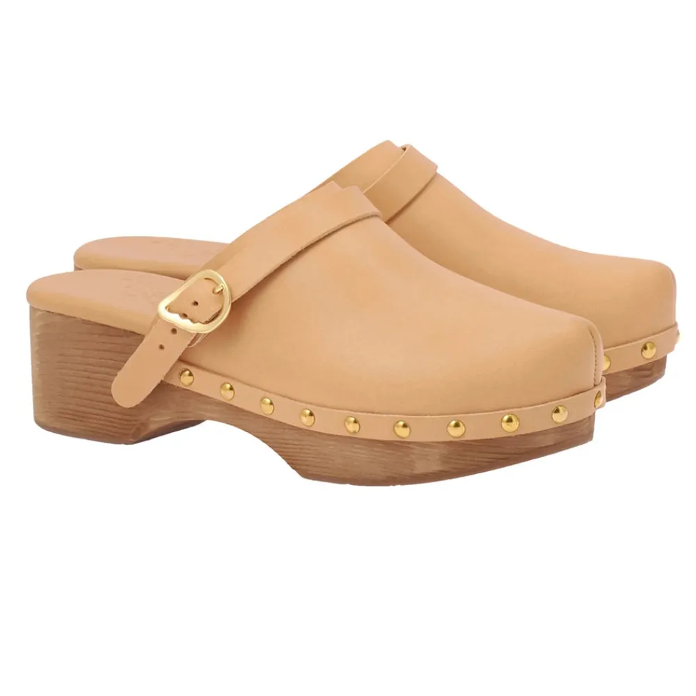 Hot Classic closed clog Women Heeled