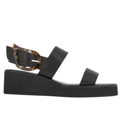 Clio rainbow black tortoiseshell Women Comfort Soles |Back-Straps