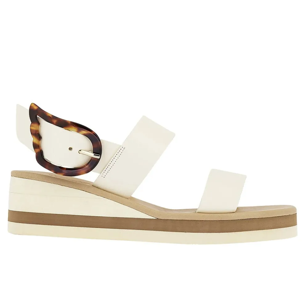 Clio rainbow off white tortoiseshell Women Comfort Soles |Back-Straps
