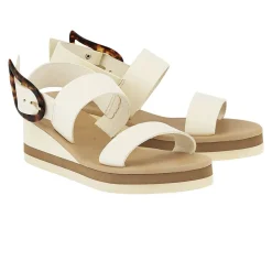 Clio rainbow off white tortoiseshell Women Comfort Soles |Back-Straps