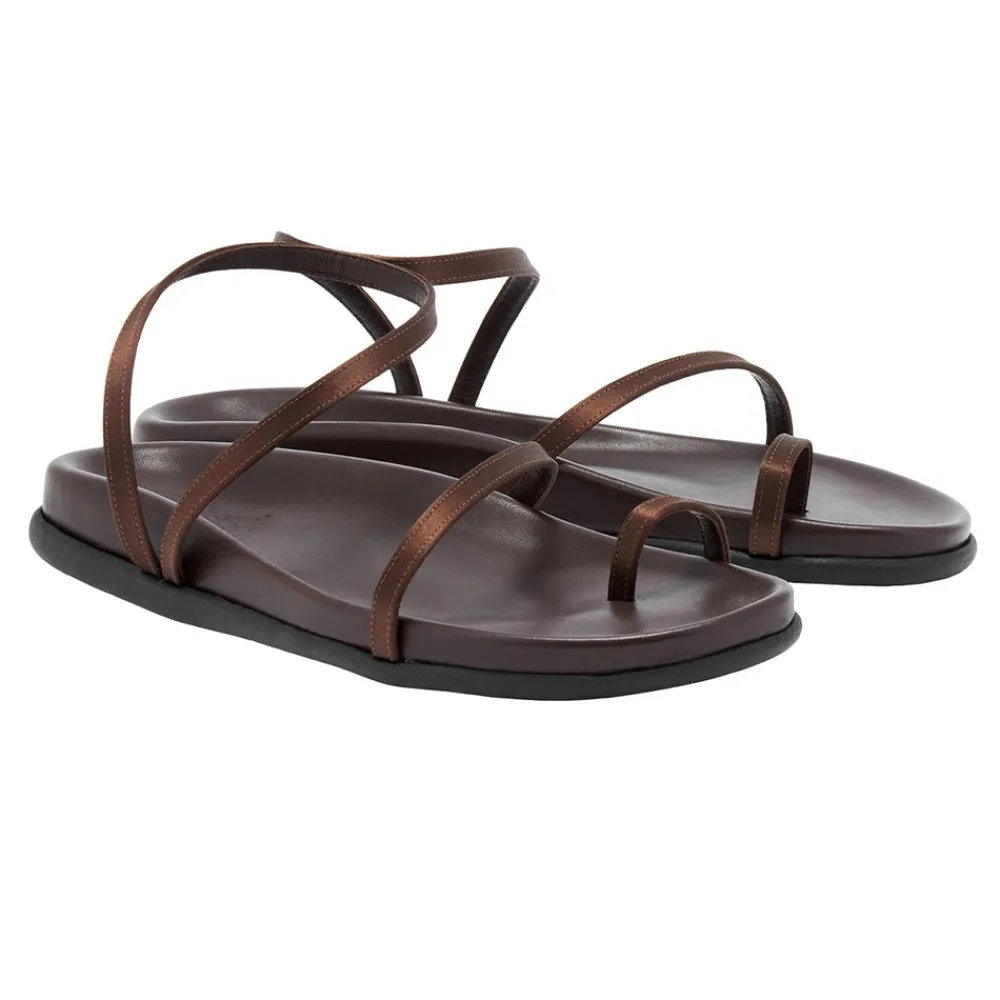 New Eleftheria footbed Women Ankle Strap|Comfort Soles