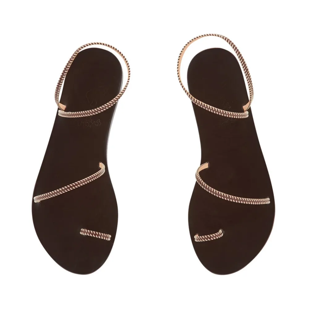 Clearance Eleftheria stitch Women Toe Ring |Slingbacks