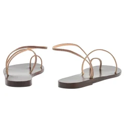 Clearance Eleftheria stitch Women Toe Ring |Slingbacks