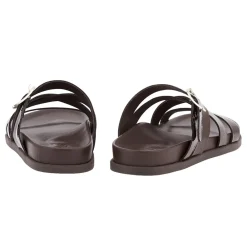 Clearance Filipa chocolate Women Slides |Comfort Soles