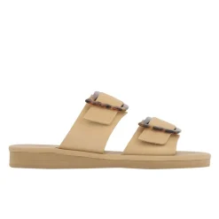 Hot Iaso natural tortoiseshell Women Slides |Comfort Soles