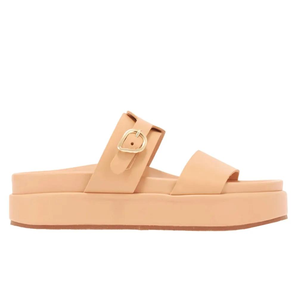 Outlet Latria 2flatform Women Slides |Comfort Soles