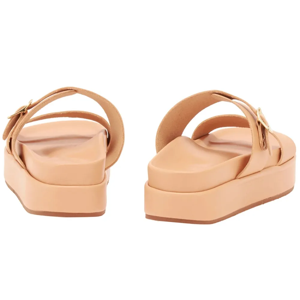 Outlet Latria 2flatform Women Slides |Comfort Soles