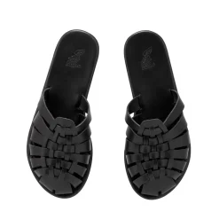 New Matina black Women Slides |Closed-Toe