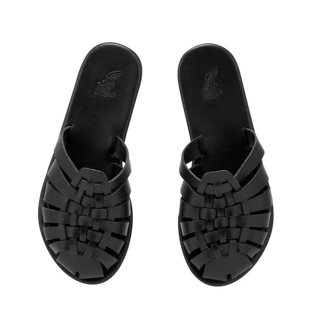 New Matina black Women Slides |Closed-Toe
