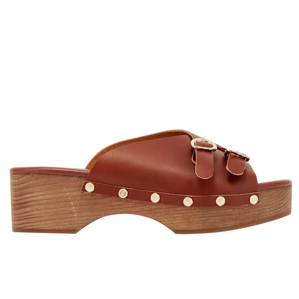 Natali sabot Women Slides |Heeled
