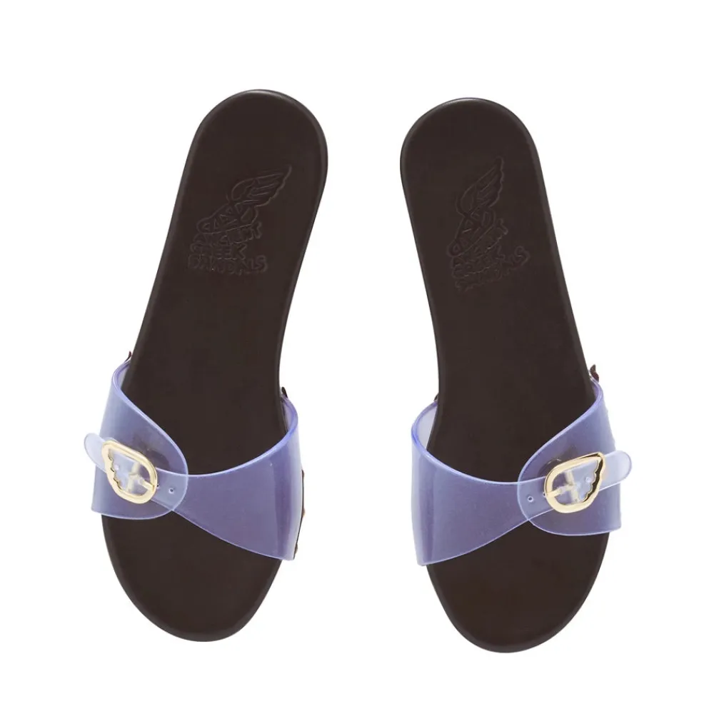 New Omonia clog jelly Women Slides |Heeled