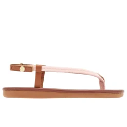 Outlet Zoi pink tan Women Thong-Strap |Slingback